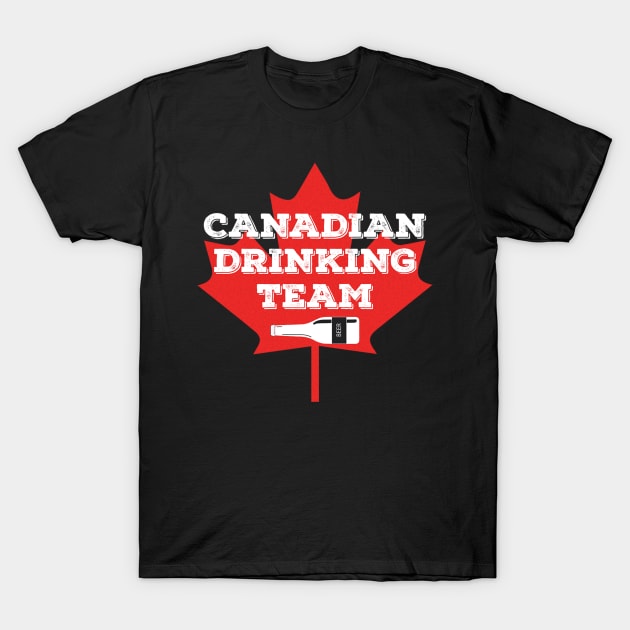 Canada National Drinking Team - Canadian Beer Pride T-Shirt by ozalshirts